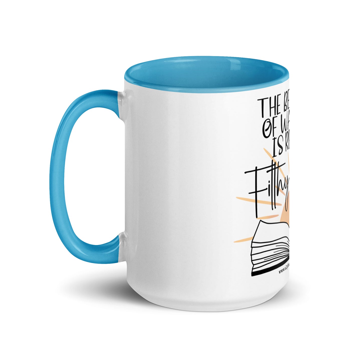 Best Part of Waking Up Mug with Color Inside